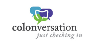 Colonversation - just checking in (logo)