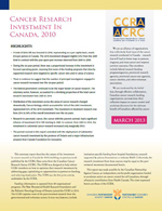 CCRA 2010 Research report cover