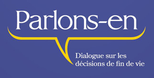 Parlons-en - Dialogue sur les décisions de fin de vie (logo)