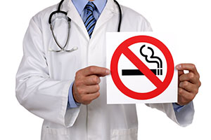 National non-smoking week - Doctor