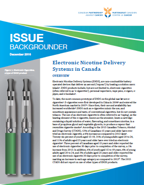 Electronic Nicotine Delivery Systems in Canada - thumbnail image