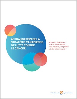 couverture du rapport sur la mobilisation des patients, du public et des intervenants