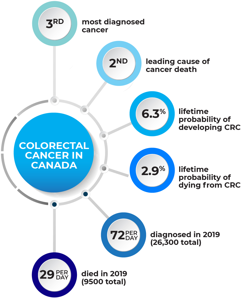 infographic on colorectal cancer