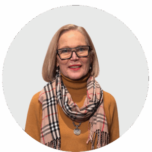 Photo of patient and family caregiver advisor, Marie Soprovich