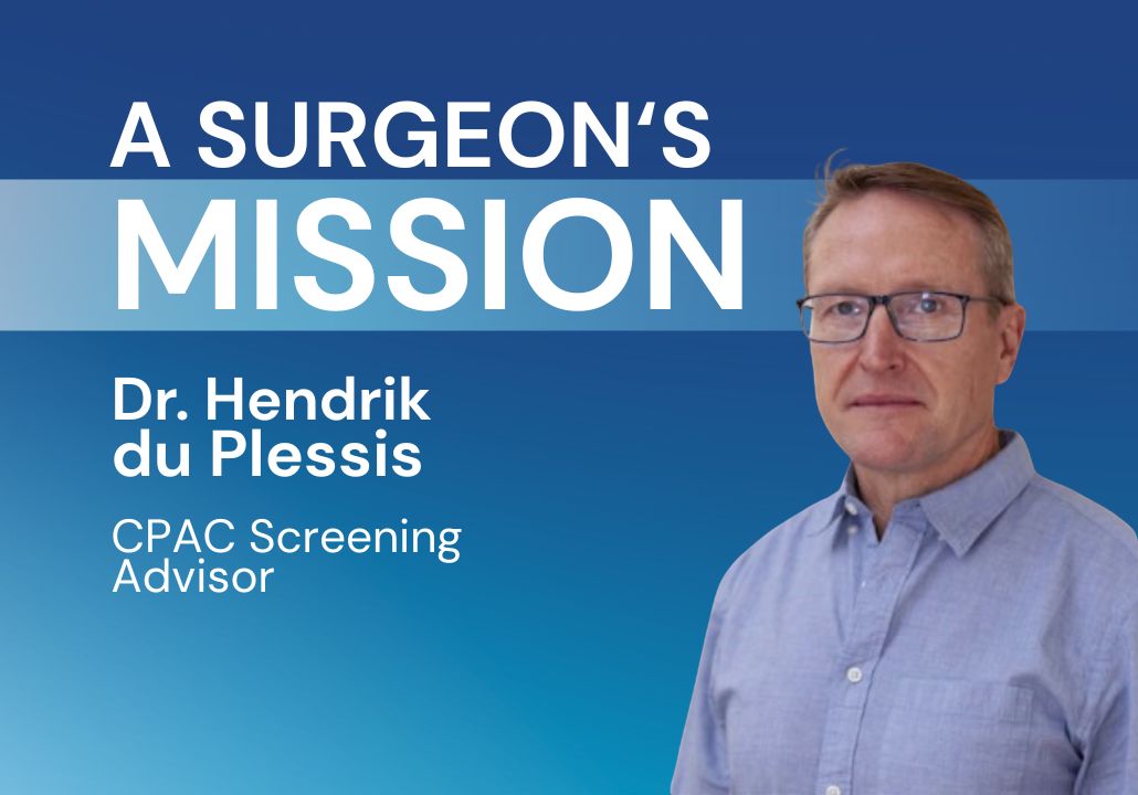 A surgeons mission, Dr Hendrik du Plessis