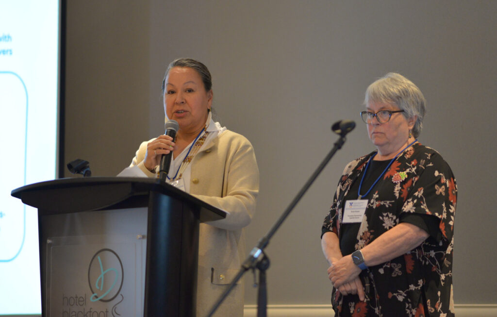 Facilitators presenting at a Data Sovereignty and Governance Community of Practice session